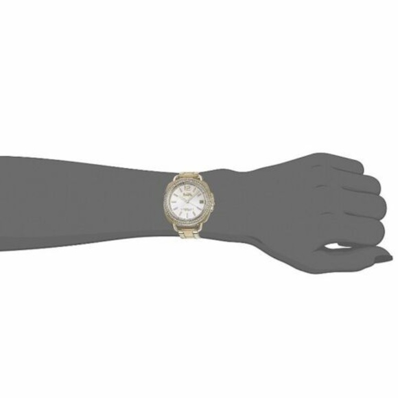 Coach Womens Tatum Gold-Tone Stainless Steel Watch - Picture 4 of 5